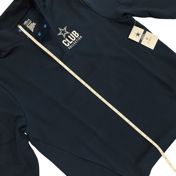 Dallas Cowboys Club‎ Collection NEW Sweatshirt Lateral Pullover Mock Neck Large - Picture 11 of 13